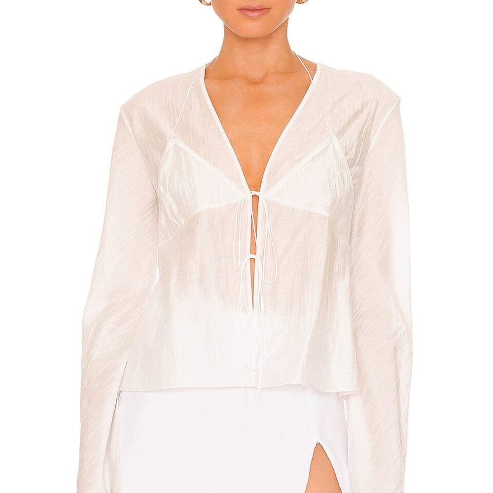 Anna October innocence blouse NWT